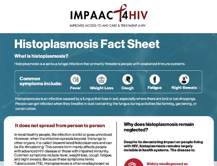 Histoplasmosis Fact Sheet